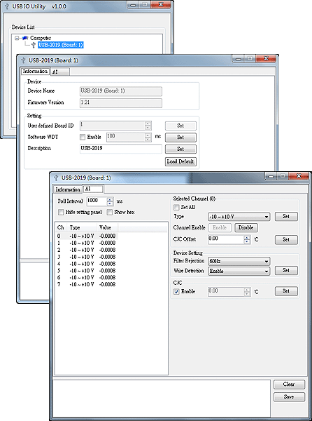 USB-2019 Utility