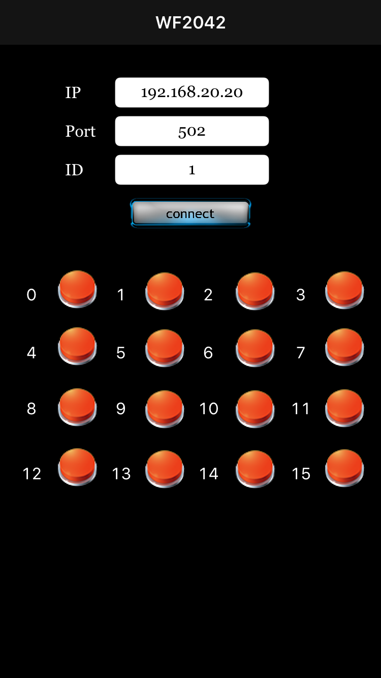 WF-2042 wireless I/O with iOS App