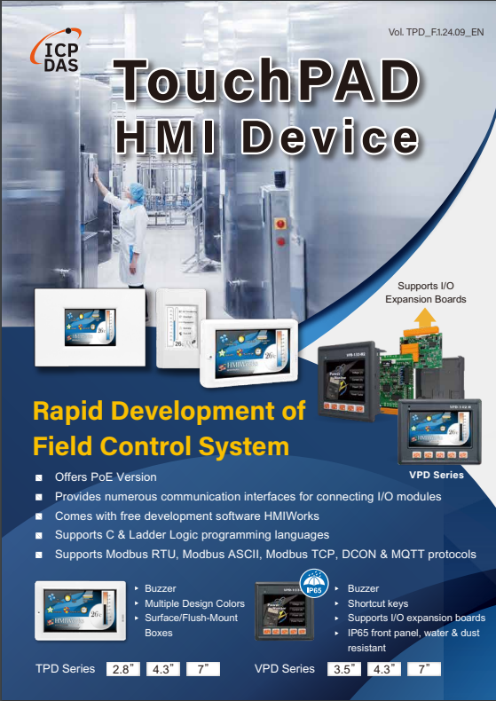 TouchPAD HMI Solutions