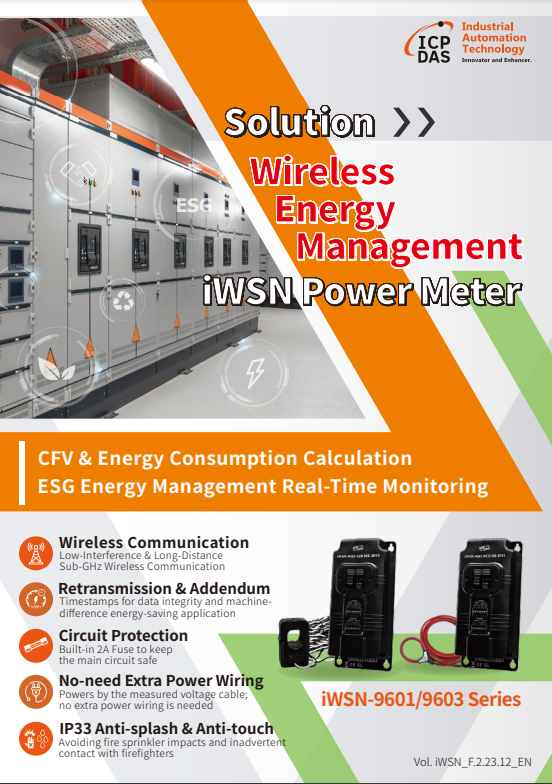 Real-Time Wireless Energy Monitoring & Management - ICP DAS USA