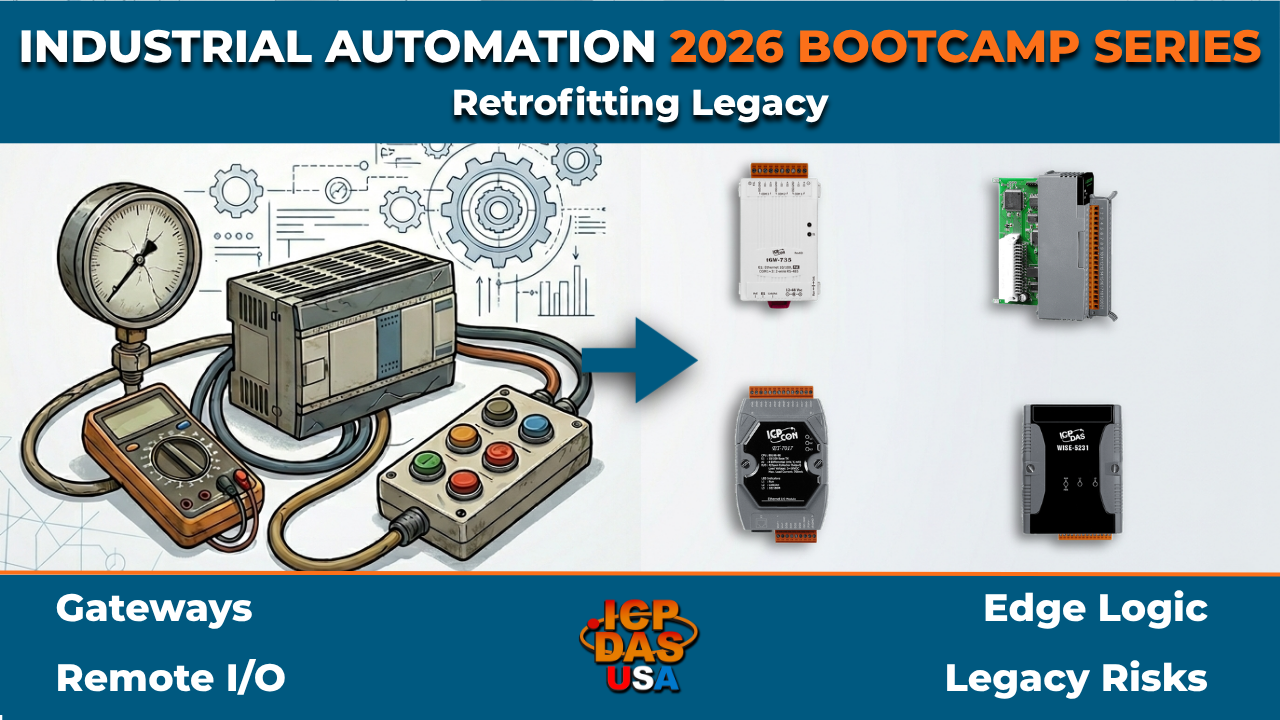 Industrial Automation 2026 Bootcamp Series: Retrofitting Legacy
