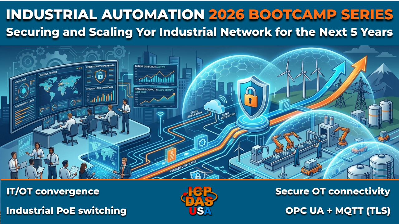 Industrial Automation 2026 Bootcamp Series: Securing and Scaling Your Industrial Network for the Next 5 Years