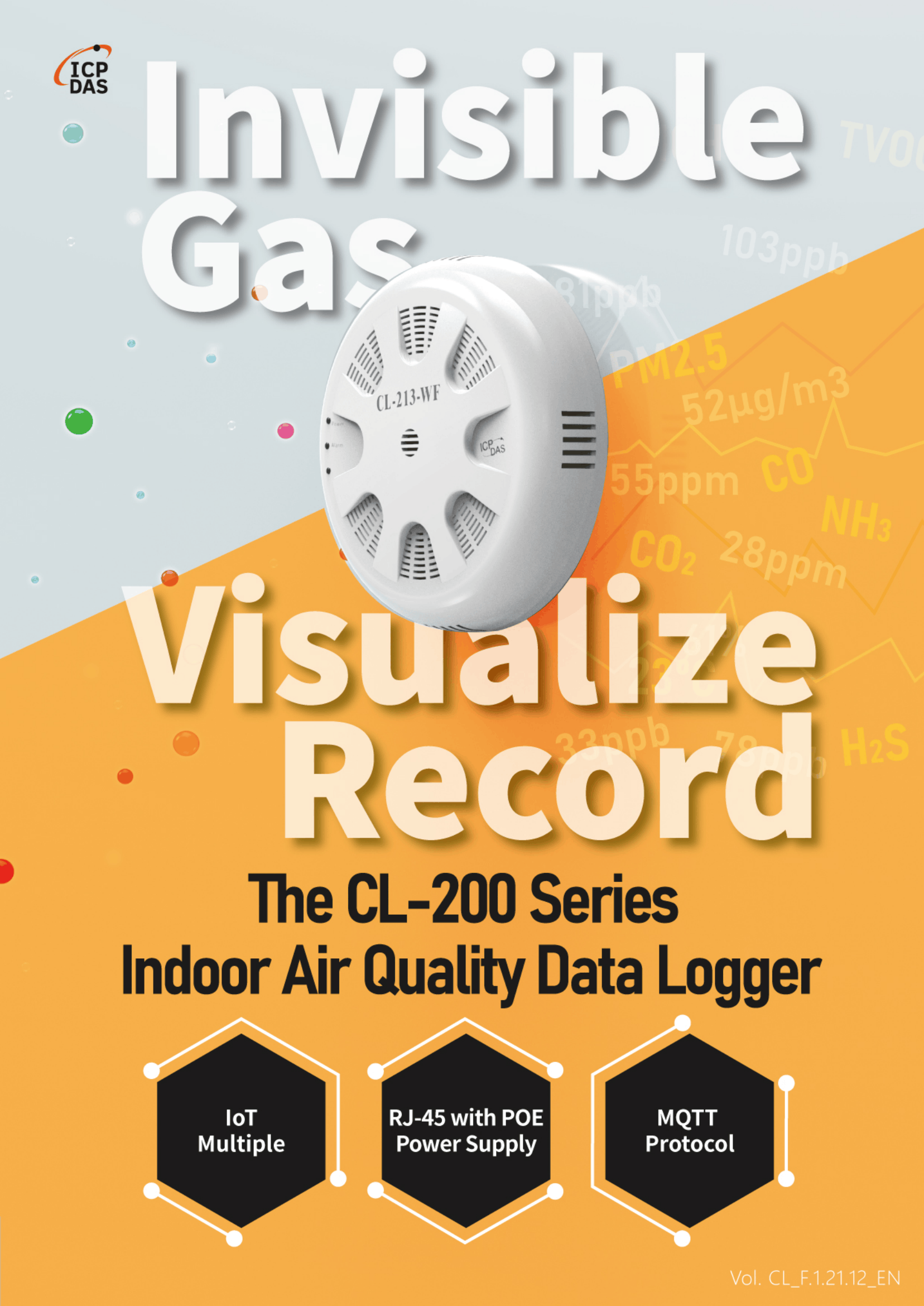 Invisible Gas Visualize Record