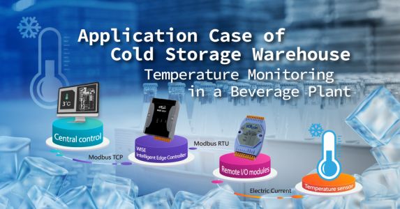 Cold Storage Temperature Monitoring at a Beverage Plant
