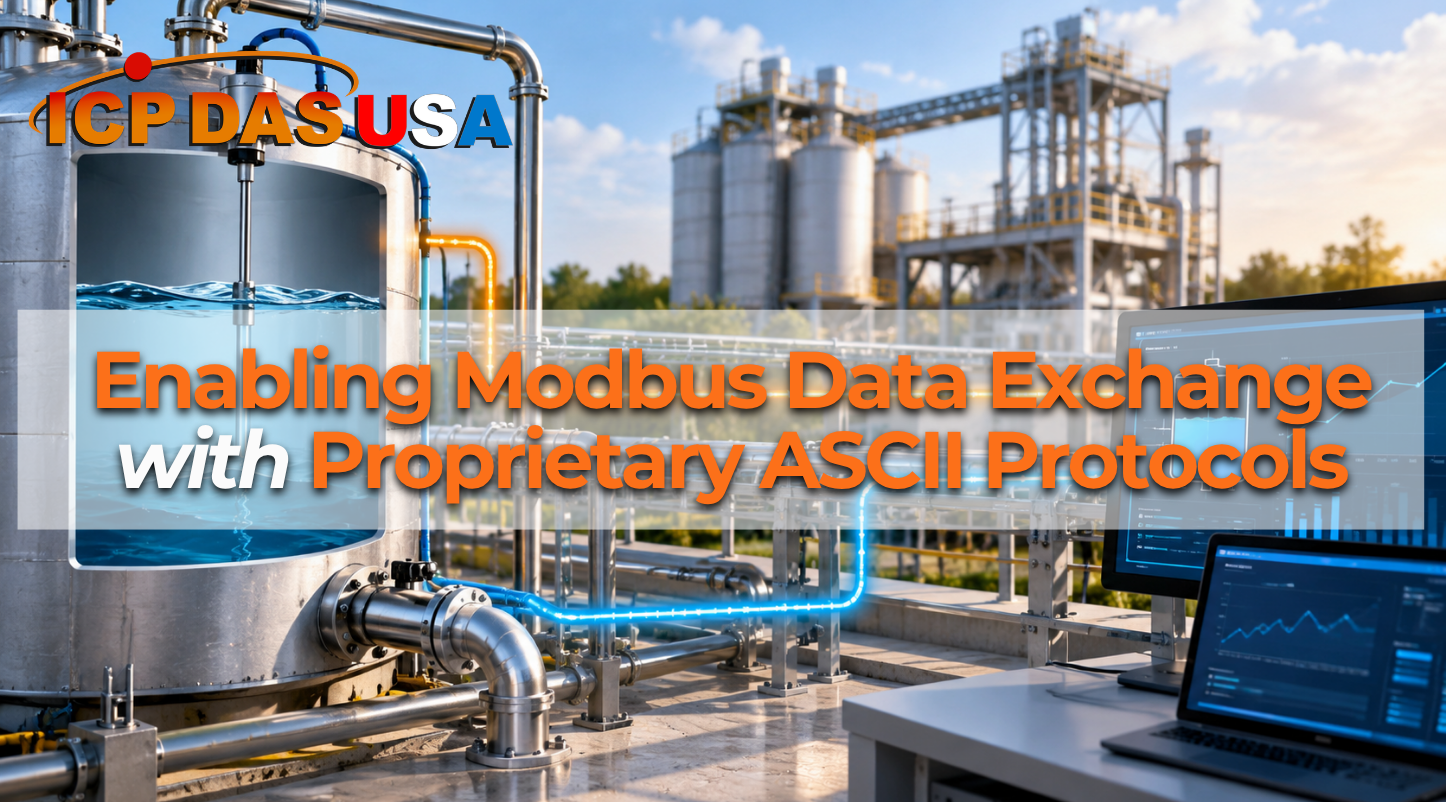 Enabling Modbus Data Exchange with Proprietary ASCII Protocols