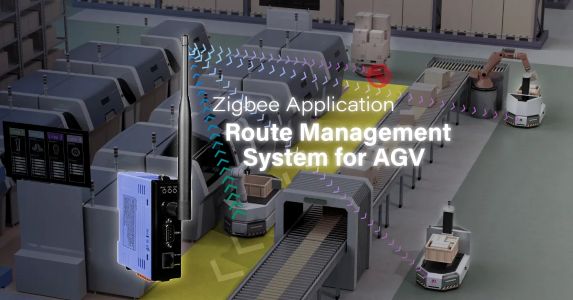 ZigBee Routing System for Automated Guided Vehicles (AGVs)