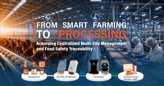 Smart Farm-to-Factory Management with Food Safety Traceability