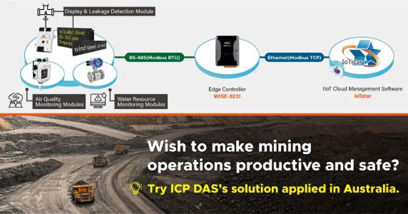 Boost Mining Safety and Productivity with ICP DAS USA Solutions