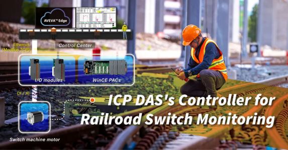 Railroad Switch Monitoring with ICP DAS USA Controllers