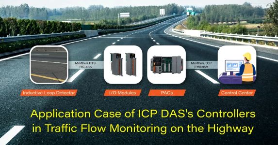 Highway Traffic Flow Monitoring with ICP DAS USA Controllers